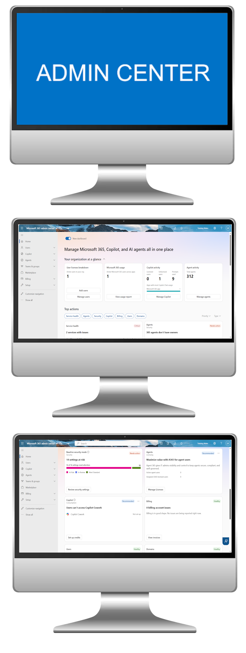 Microsoft Admin Center